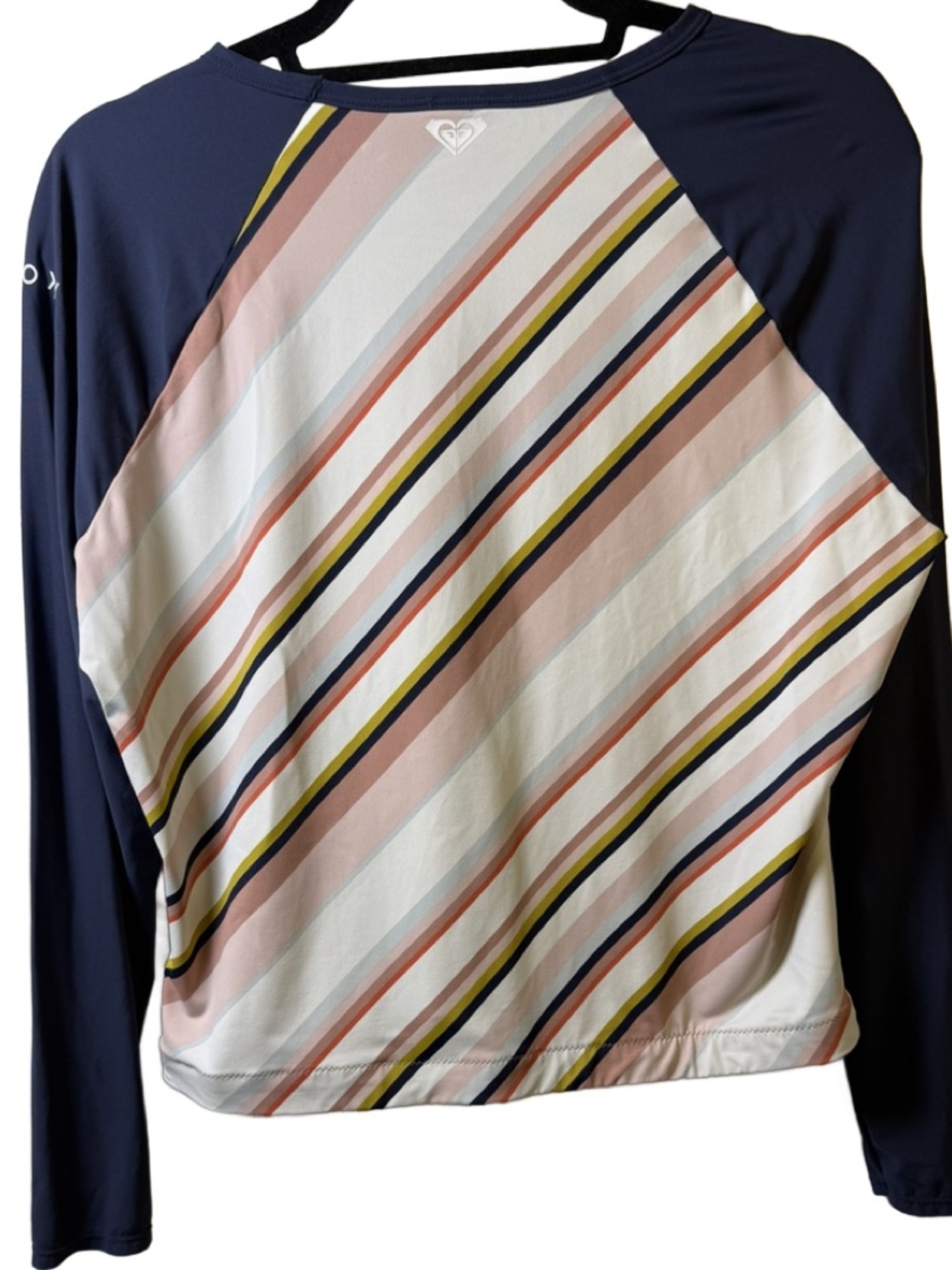 Roxy Striped Rash Guard - Picture 2 of 6